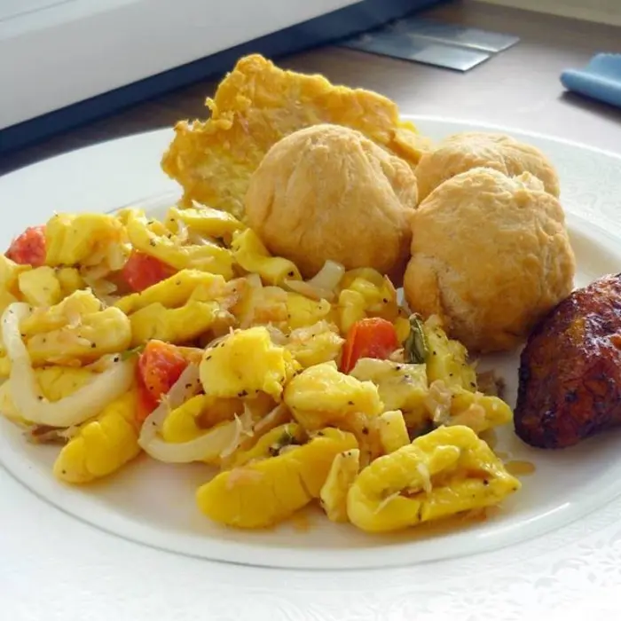 Saltfish and Ackee